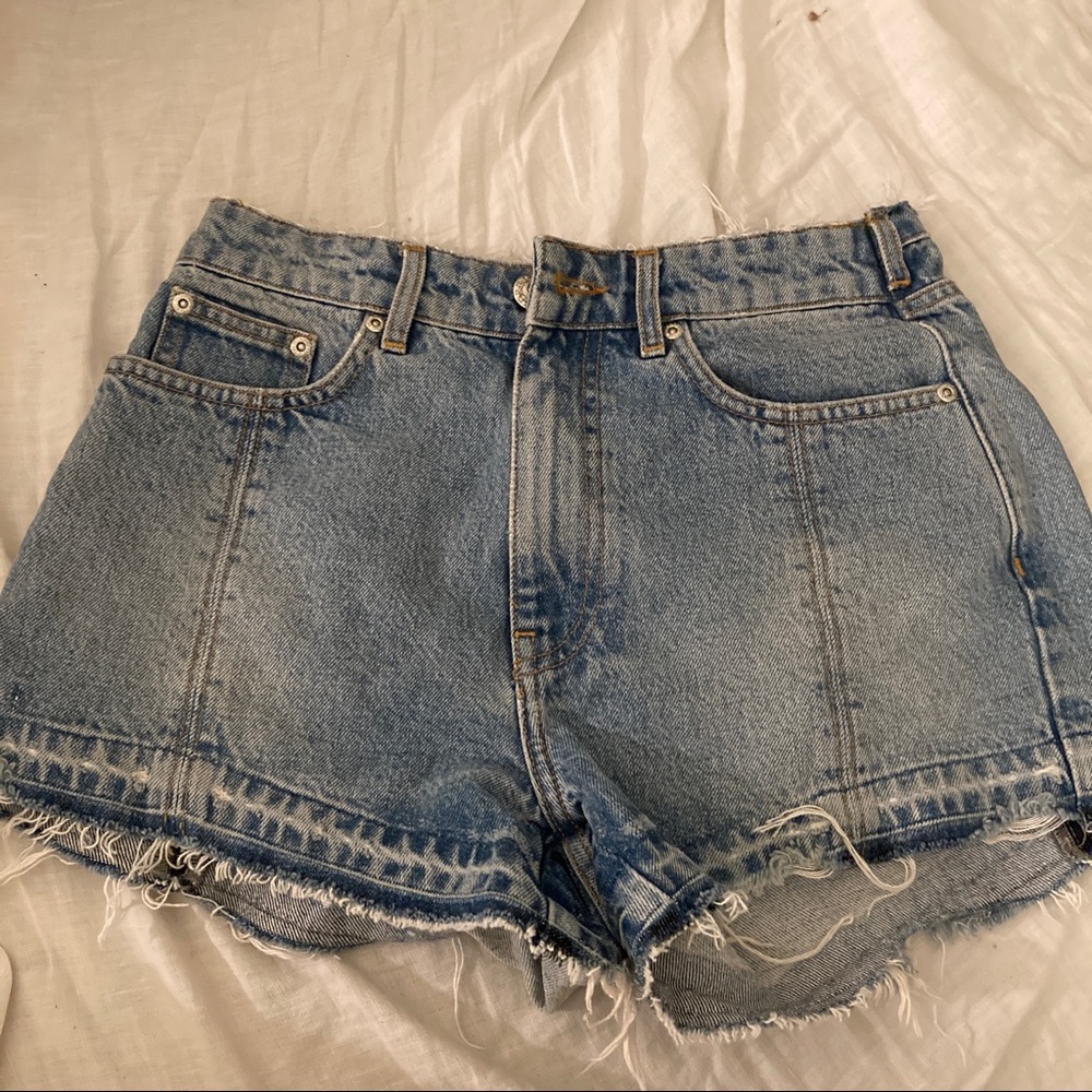Won Hundred Denim Dundee Shorts SZ 27